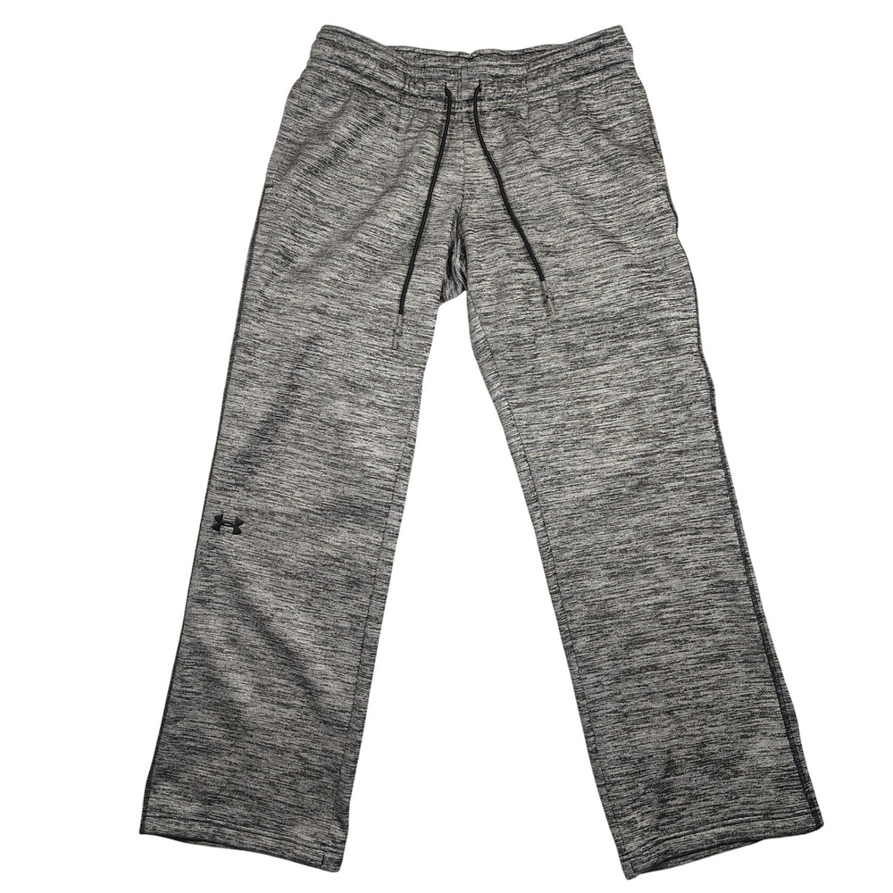 Under Armour Sweatpants Womens Medium Gray Storm1 ColdGear Space‎ Dye Polyester